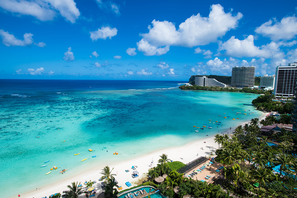 グアムのビーチ