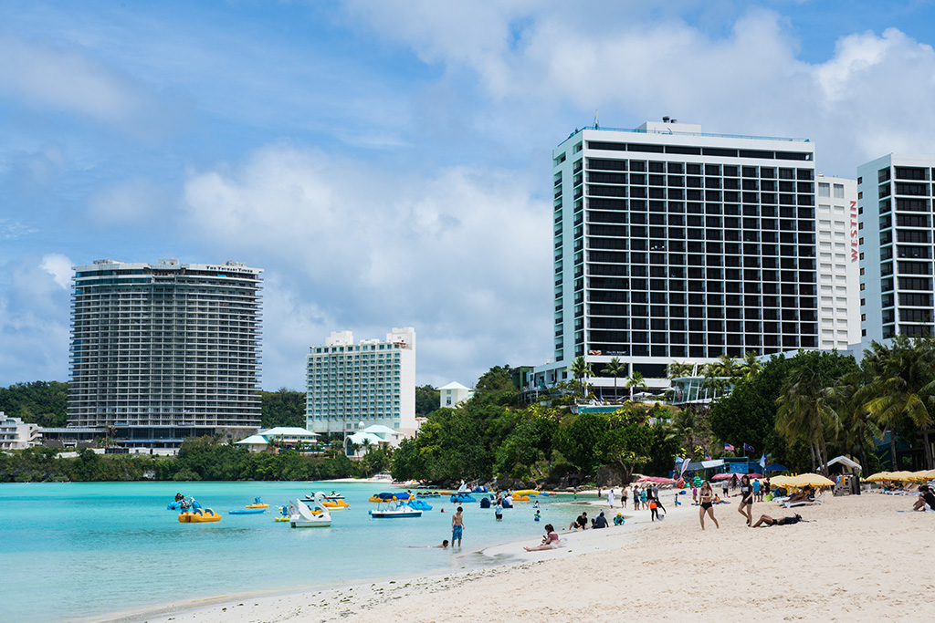 グアムのビーチ