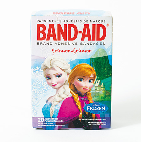 アナと雪の女王のバンドエイド