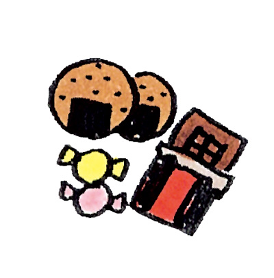 空港で購入できるもの(イメージイラスト)