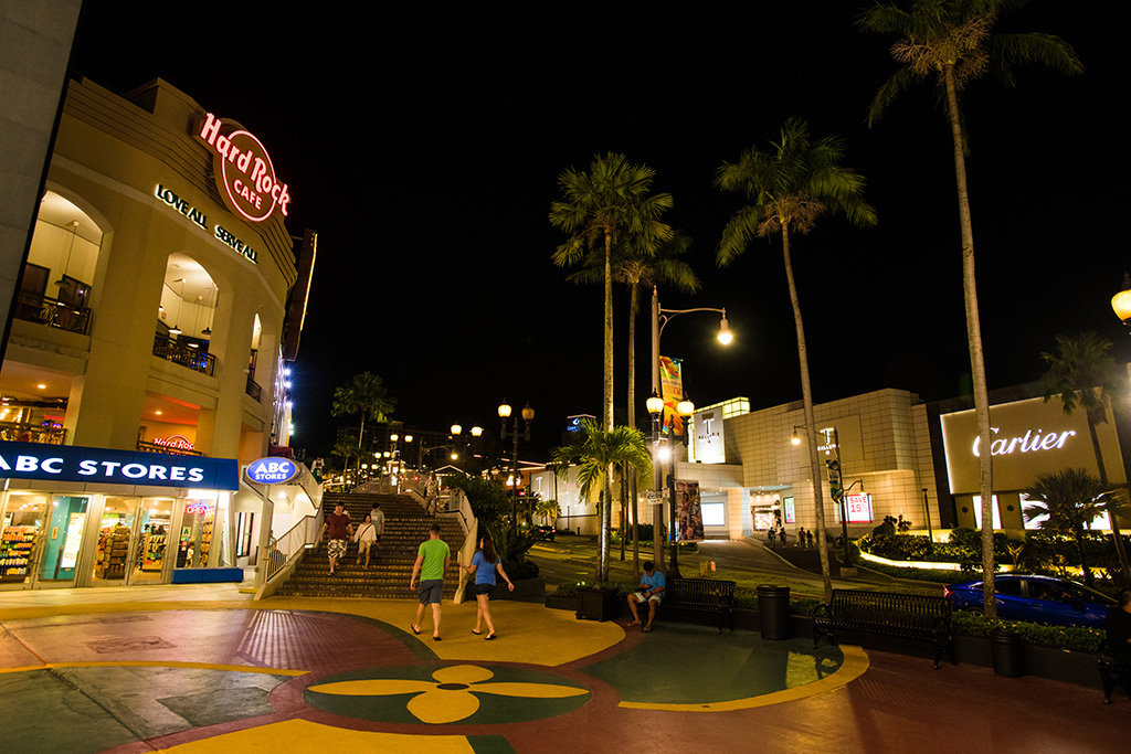 タモン中心部（グアム）