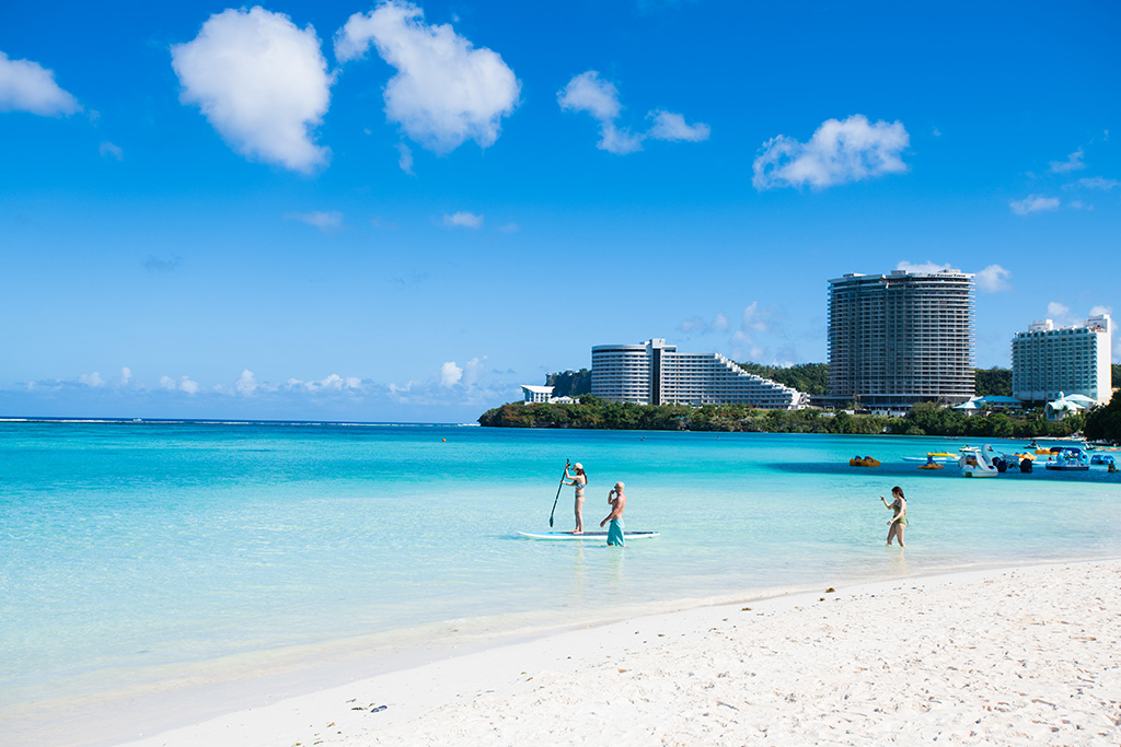 グアムのビーチ