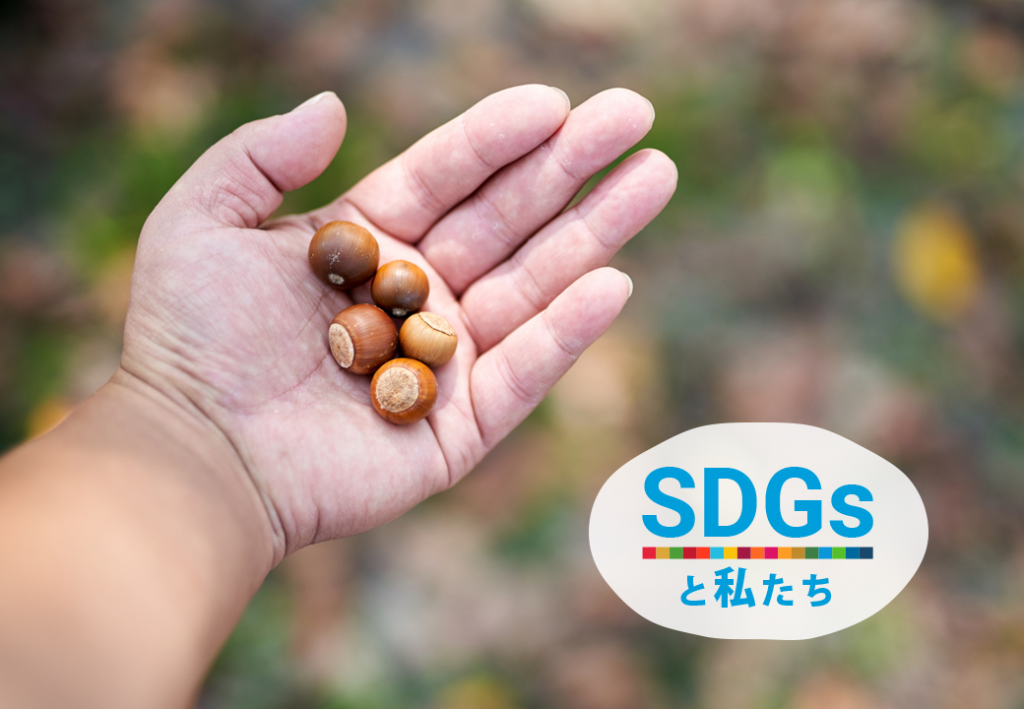 SDGsと私たち｜お休みの合図のアチアチテレビと、どんぐり銀行
