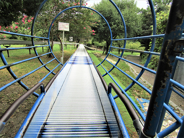 少し距離が短いローラースライダーからの景色/LOGOS LAND(ロゴスランド)(京都府/城陽市)