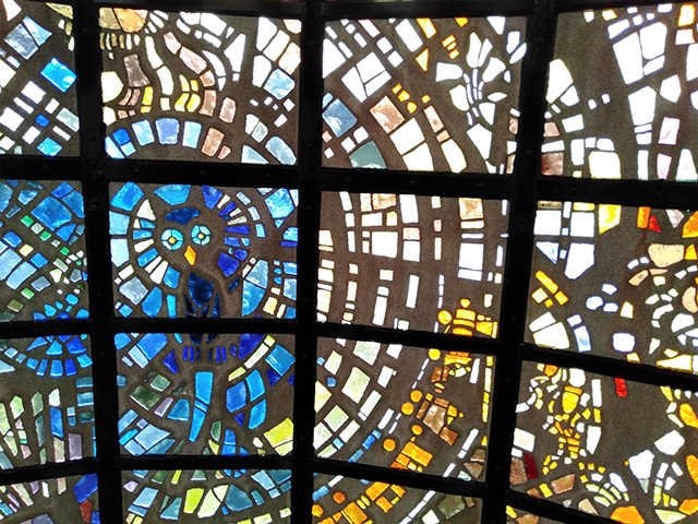 美しいステンドグラス/彫刻の森美術館(神奈川県/箱根町)
