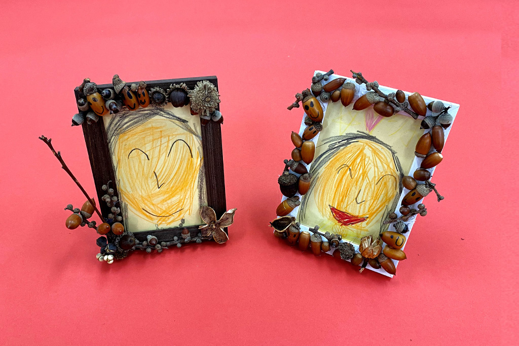 どんぐりフォトフレーム