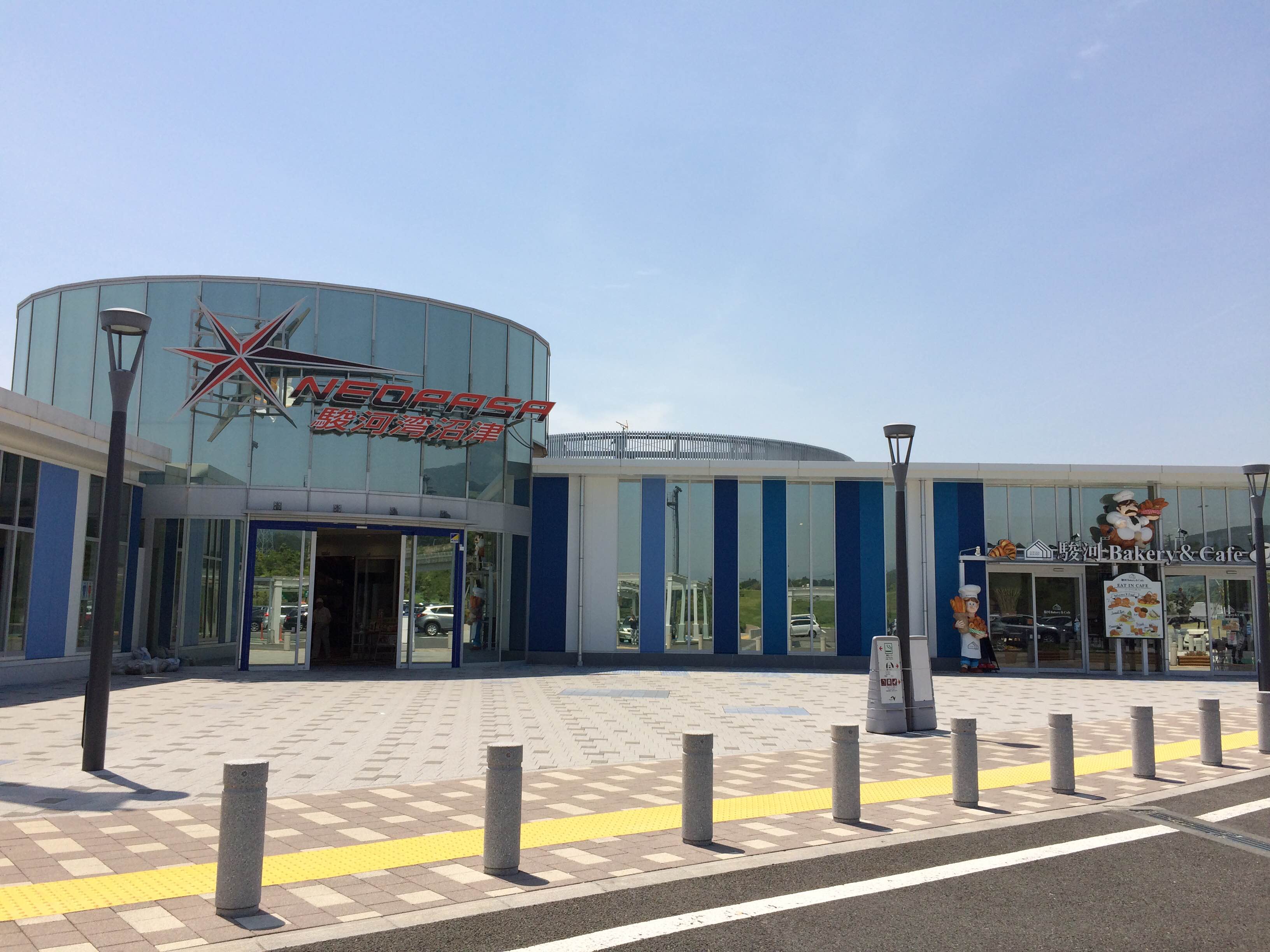 駿河湾沼津SAの外観（静岡県/沼津市）