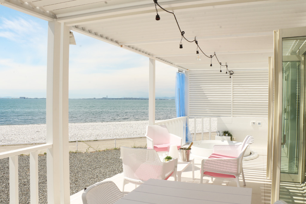 パティオからの眺め/泉南りんくう公園（大阪府/泉南市）