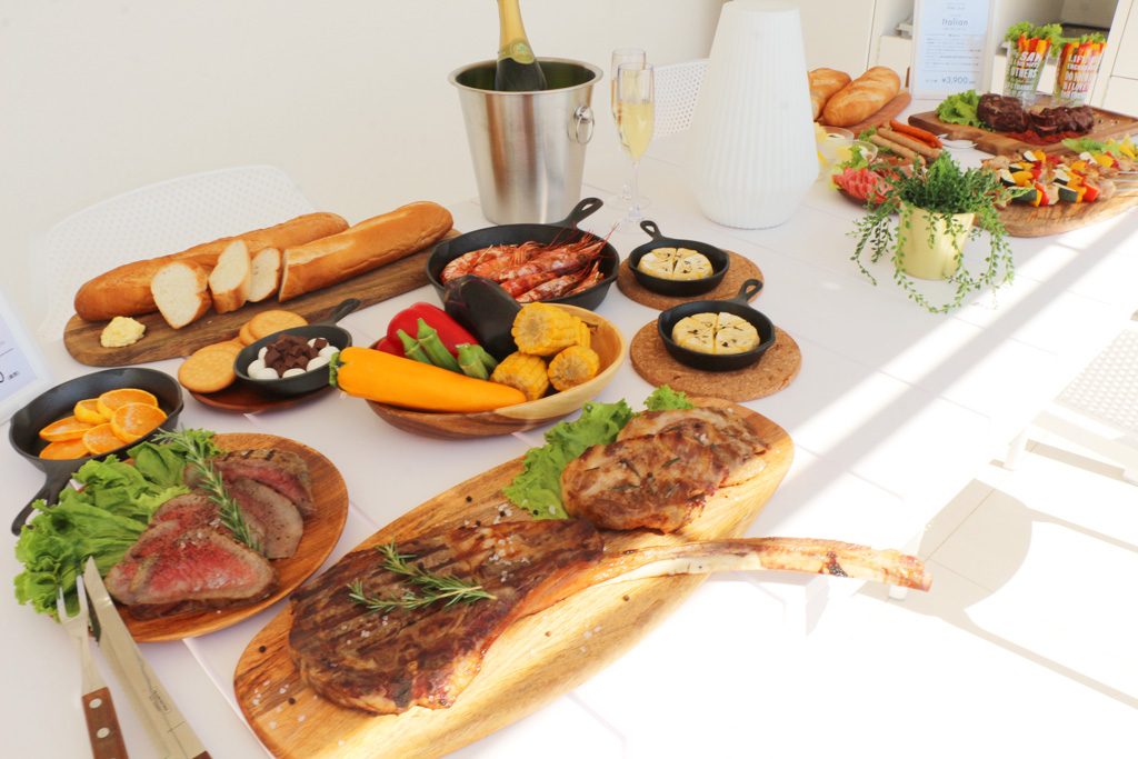 宿泊とセットのナイトBBQ全4コース/泉南りんくう公園（大阪府/泉南市）