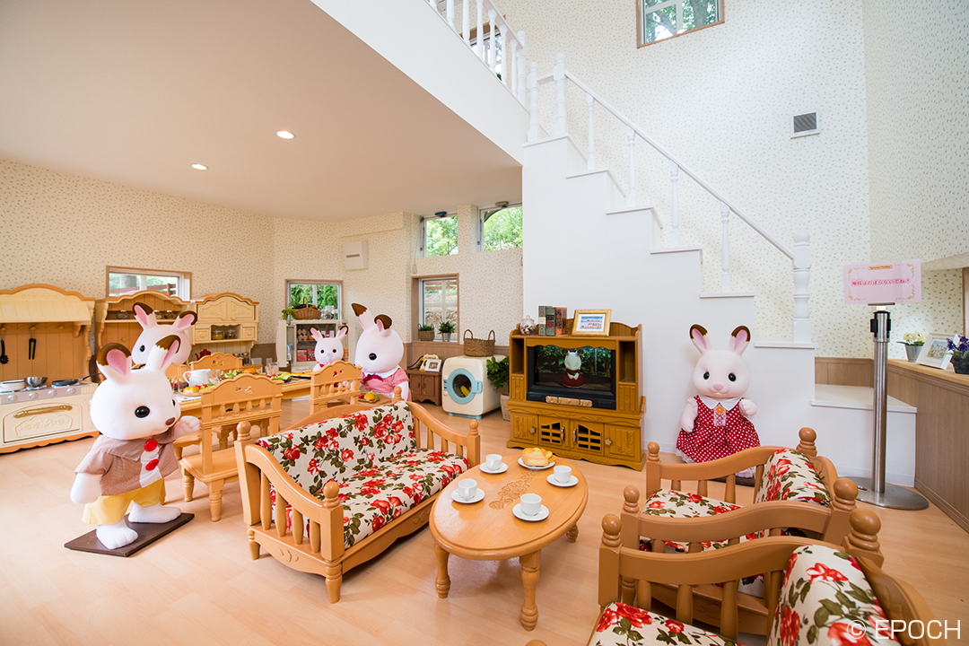 シルバニアファミリーパーク「赤い屋根の大きなお家」/こもれびの森のイバライド(茨城県/稲敷市)