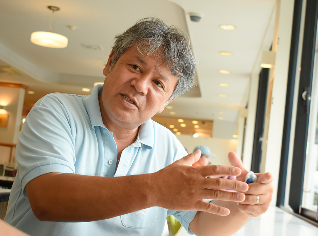 営業課長の浅川さん/下田海中水族館（静岡県/下田市）