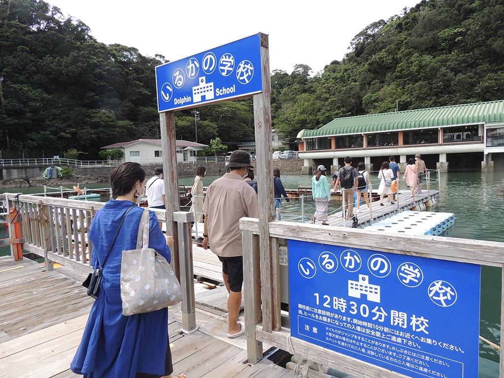 いるかの学校の入口/下田海中水族館（静岡県/下田市）