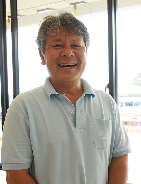 営業課長の浅川さん/下田海中水族館（静岡県/下田市）