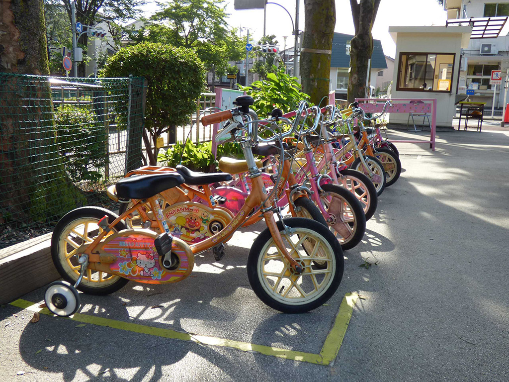 種類豊富な乗り物の貸し出し/杉並児童交通公園(東京都/杉並区)