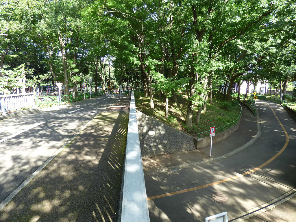 園内コースでさまざまな経験ができる/杉並児童交通公園(東京都/杉並区)