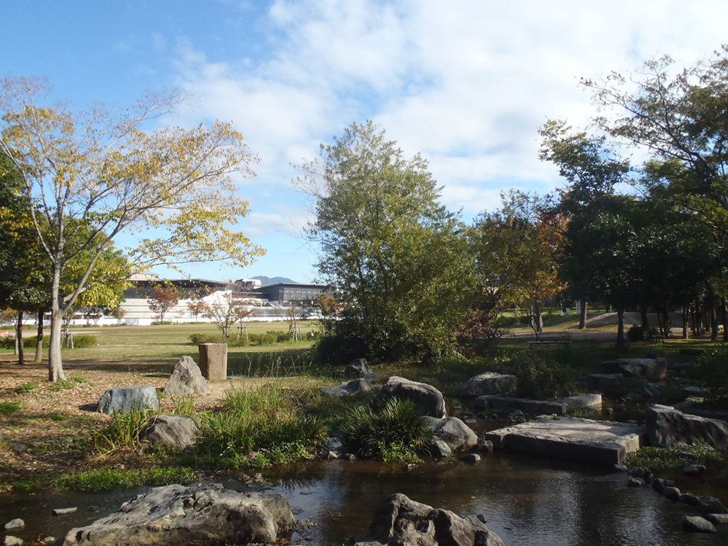 「河原遊び場」/梅小路公園（京都府/京都市）