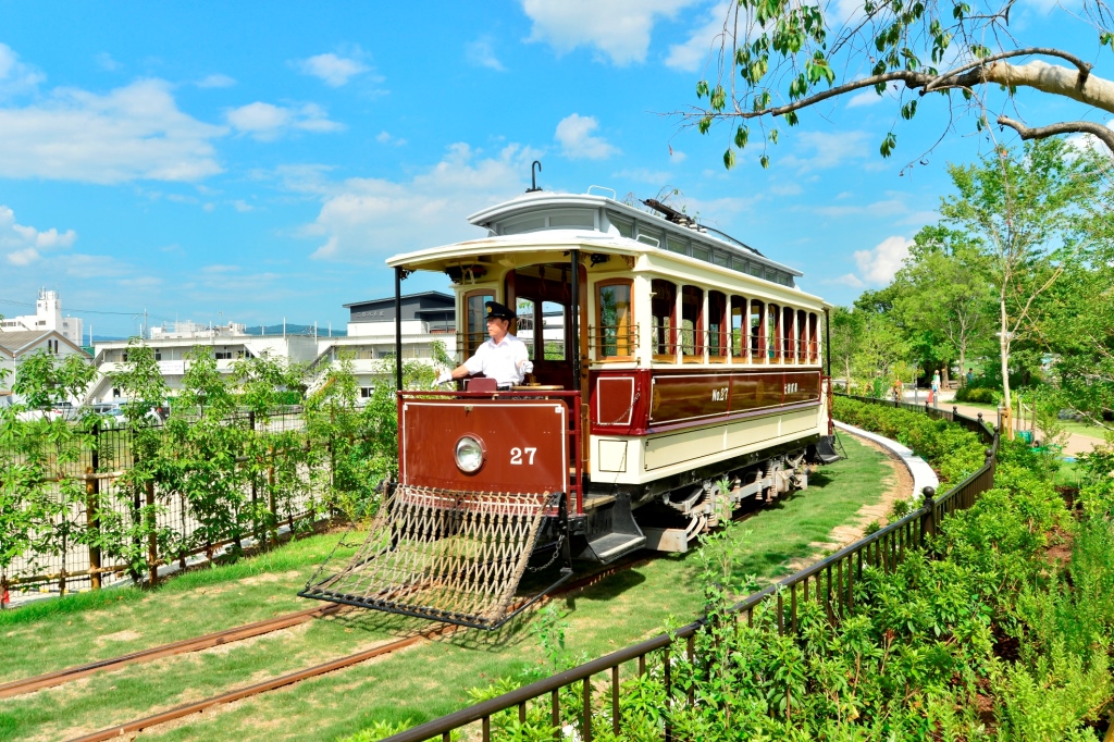 チンチン電車/梅小路公園（京都府/京都市）