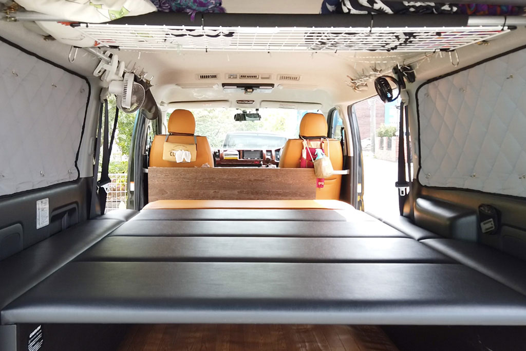 車中のエアマット