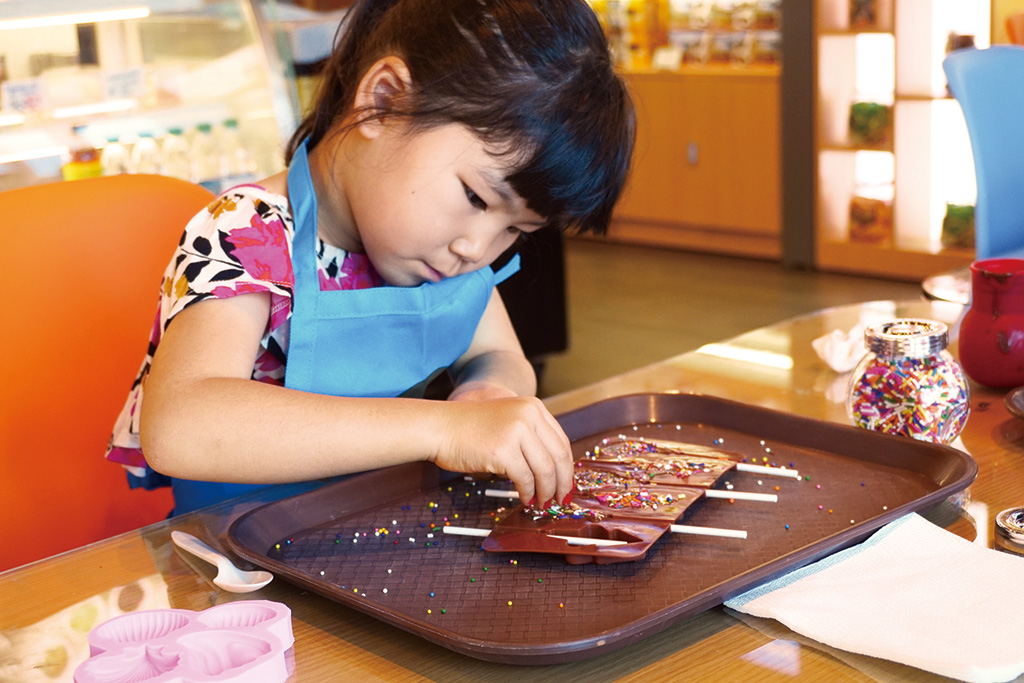 体験プログラムの様子(グアム)