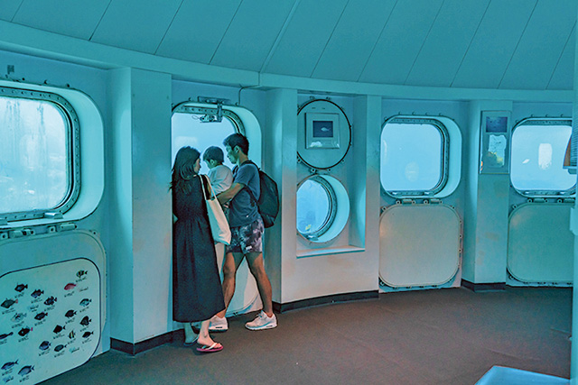 海中展望塔フィッシュアイマリンパーク(グアム)