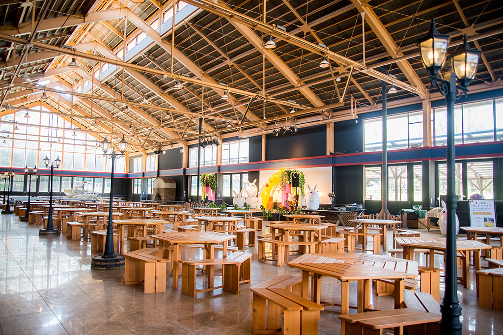 レストラン館内/こもれびの森のイバライド(茨城県/稲敷市)