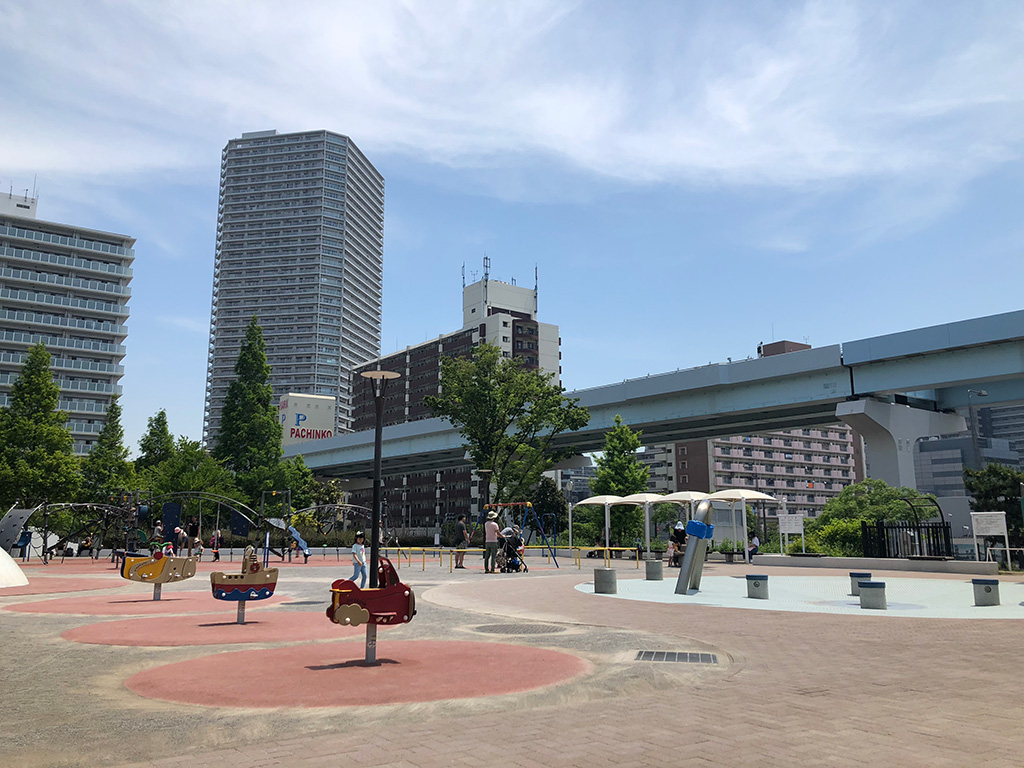 じゃぶじゃぶ池/豊洲公園(東京都/江東区)