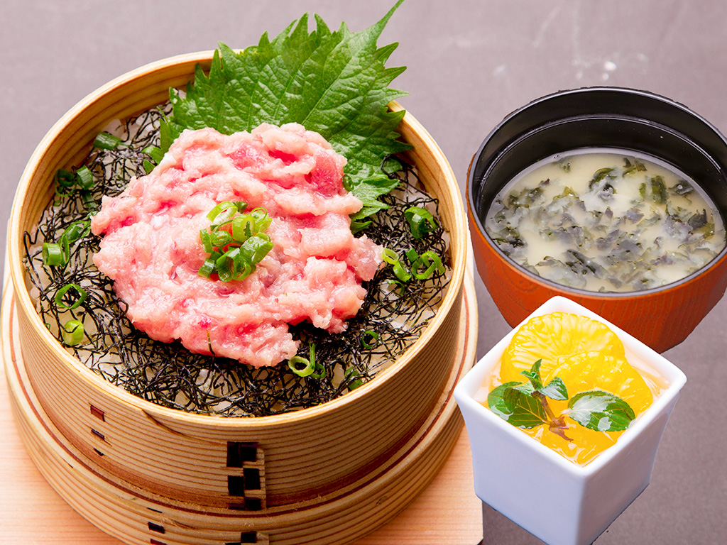 わっぱ茶屋 かわな「ネギトロ丼」三井アウトレットパーク木更津（千葉県）