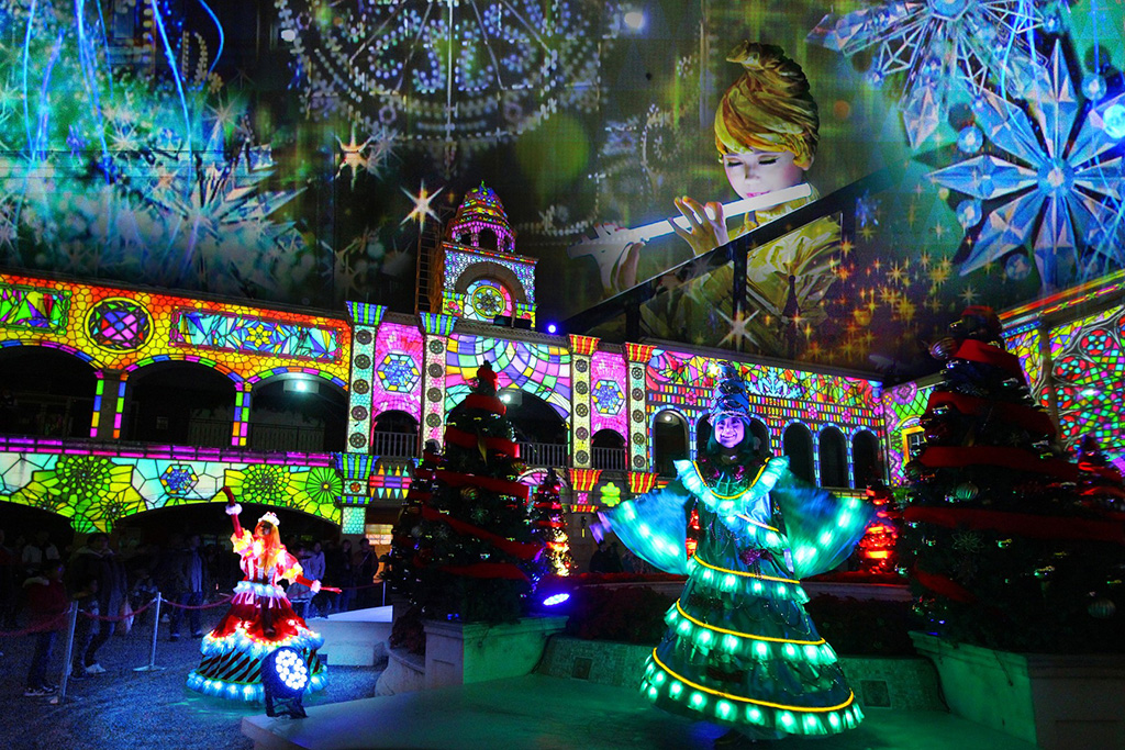 冬季限定の「NEIGE（ネージュ）」ショー/ラグナシア （愛知県/蒲郡市）