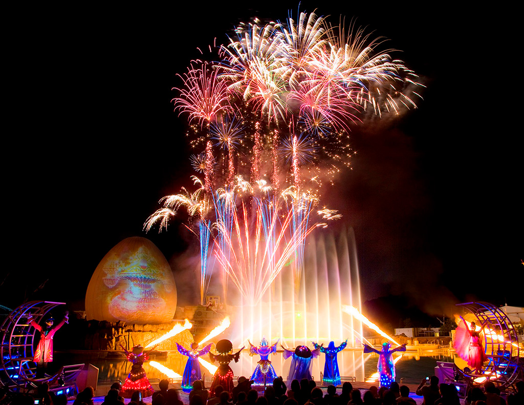 花火スペクタキュラ「ミスティノーチェ」/ラグナシア （愛知県/蒲郡市）