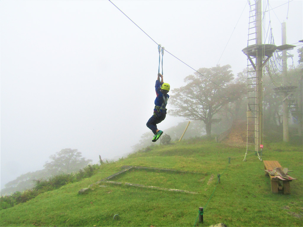 ミニミニジップライン/びわ湖バレイ(滋賀県/大津市)