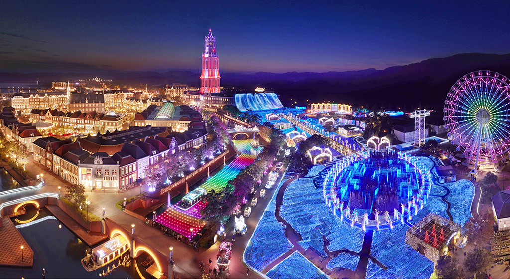 イルミネーション「光の王国」/ハウステンボス（長崎県/佐世保市）