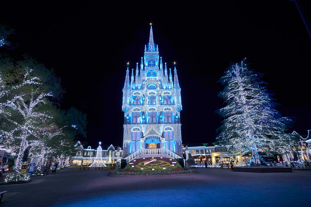 イルミネーション「白銀の世界」/ハウステンボス（長崎県/佐世保市）
