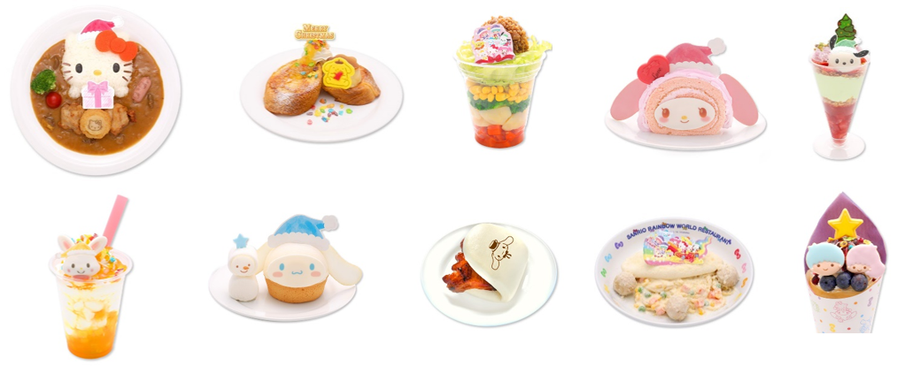 クリスマス限定フード/サンリオピューロランド(東京都/多摩市)