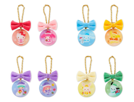 クリスマス限定グッズ「アクリルキーホルダー」/サンリオピューロランド(東京都/多摩市)