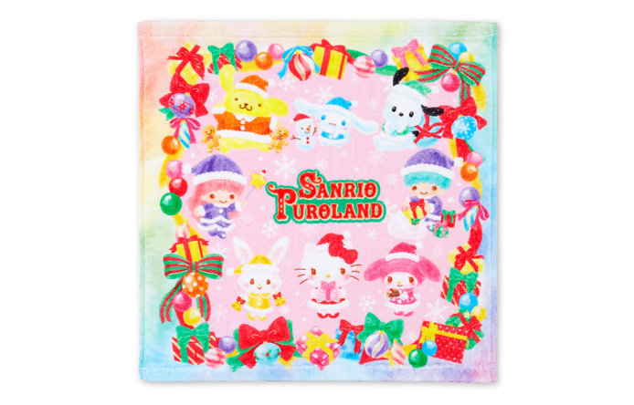 クリスマス限定グッズ「ハンドタオル」/サンリオピューロランド(東京都/多摩市)