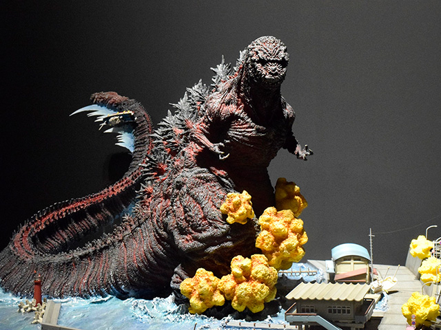 ゴジラのジオラマ/ニジゲンノモリ ゴジラ迎撃作戦（兵庫県/淡路市）