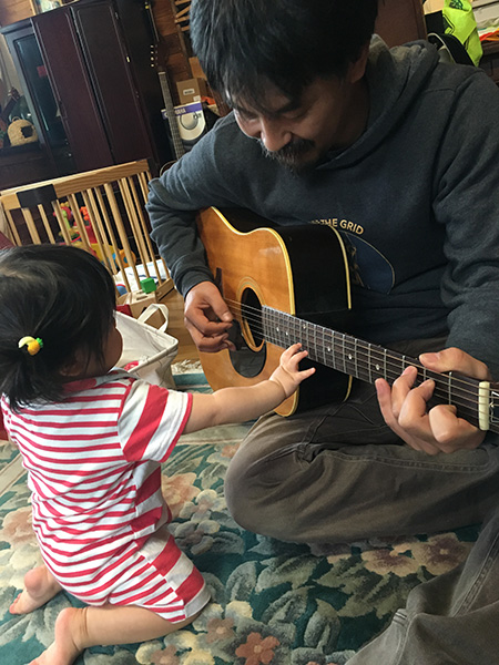 小池耕太郎さんとお嬢さん(長野県/茅野市)