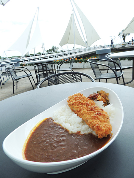 まぐろカツカレー880円/東京都葛西臨海水族園（江戸川区）