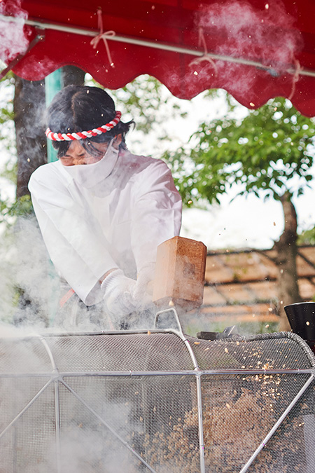ポン菓子つくり実演/西武園ゆうえんち(埼玉県/所沢市)