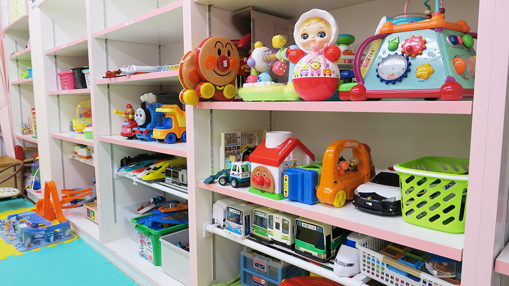 おもちゃ図書館のおもちゃ