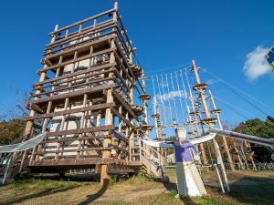 淡路島・ニジゲンノモリを、クレヨンしんちゃんのアスレチック中心に子連れで攻略！