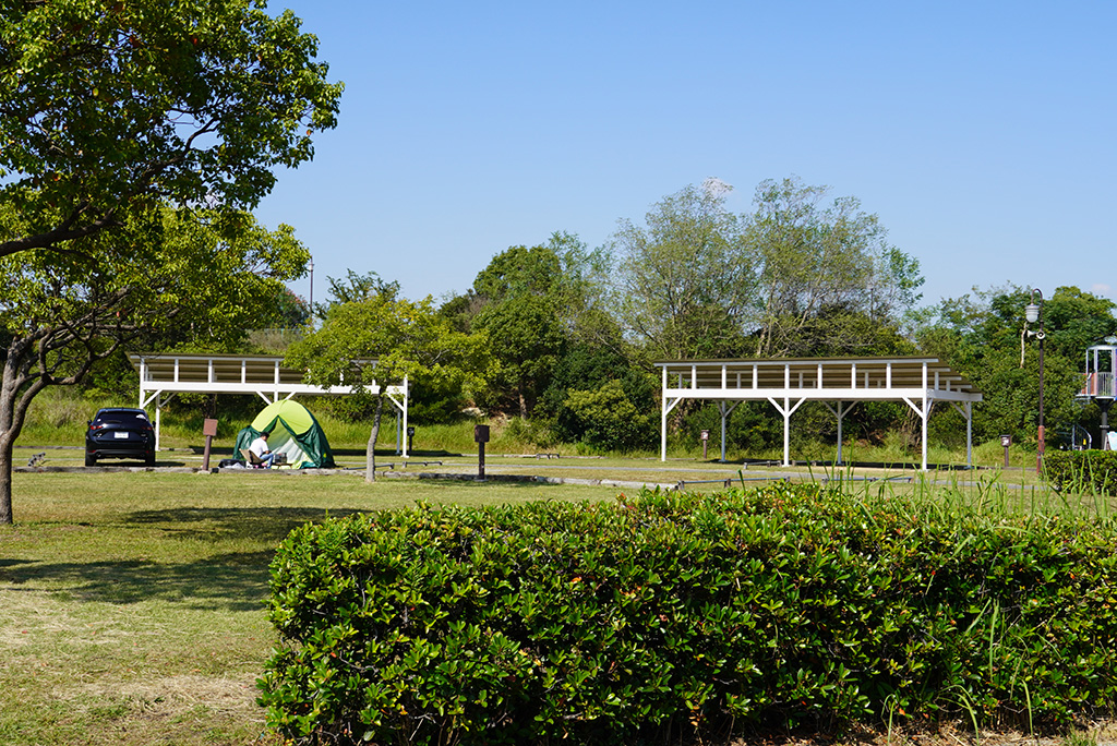 屋根ありサイト/舞洲バーベキューパーク（大阪府/大阪市）