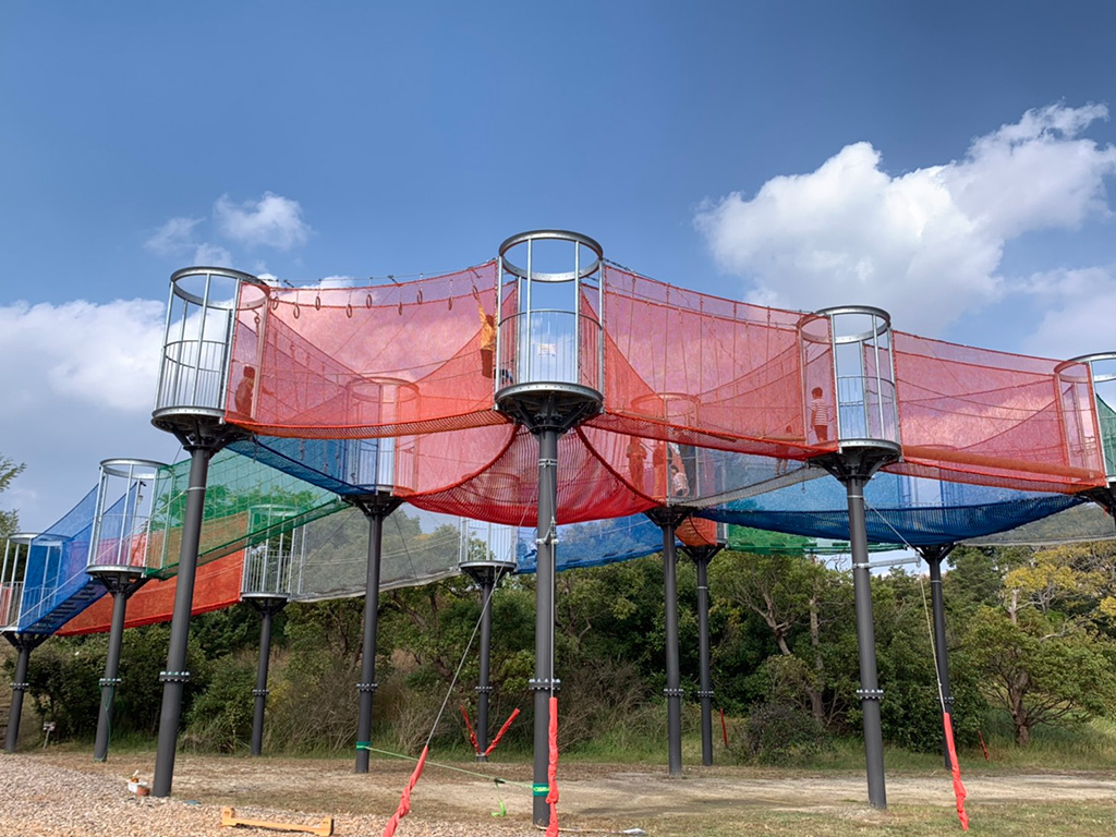 空中アスレチック/舞洲バーベキューパーク（大阪府/大阪市）