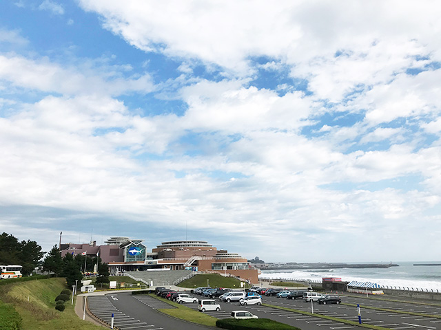 アクアワールド茨城県大洗水族館の外観（大洗町）