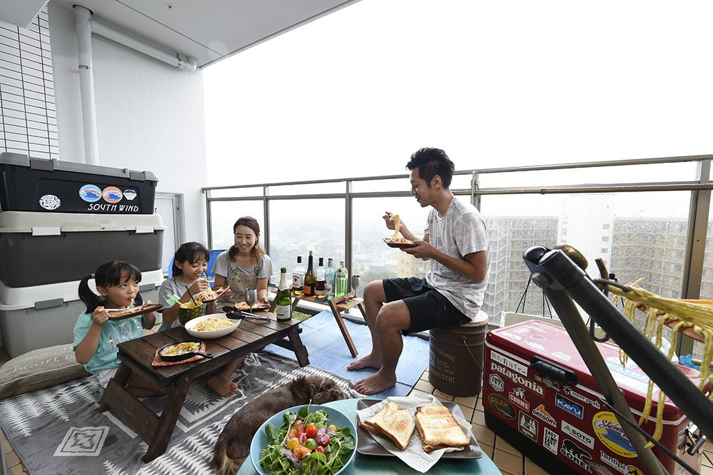 おうちでキャンプ