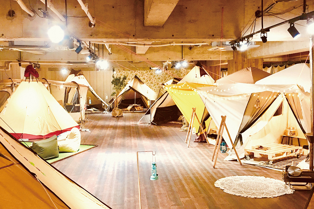 ogawa GRAND lodge CAFÉ店内（東京都／小平市）／おうちキャンプ