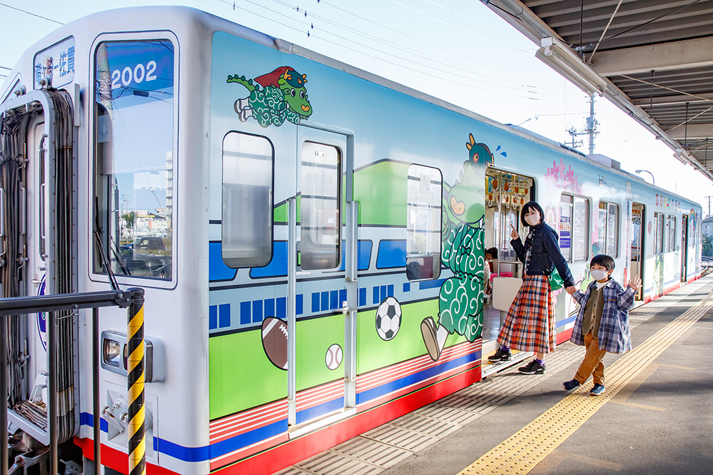 関東鉄道竜ヶ崎線「まいりゅう号」（茨城県/龍ヶ崎市）