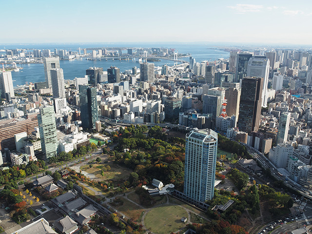 トップデッキからの絶景/東京タワー(東京都/港区)
