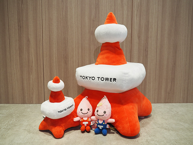 ぬいぐるみ、ノッポンボールチェーン各種/東京タワー(東京都/港区)