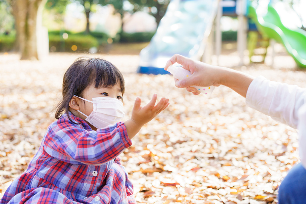 withコロナの冬、アルコール消毒